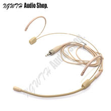 Auriculares con diadema para Sennheiser, micrófono condensador omnidireccional para entrevista inalámbrica, grabación de voz 2024 - compra barato