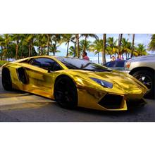 Hot Yellow Car Vinyl Film Wrap Color Change Car Body Sticker Decal Sheet Film 2024 - buy cheap