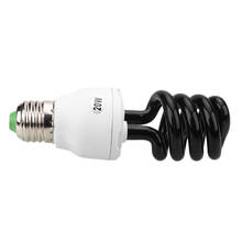 E27 20W ультрафиолетовые люминесцентные маленькие винтовые лампы лампочки 220V стерилизовать 2024 - купить недорого