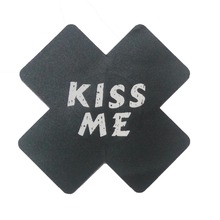Kiss Me And Touch Me-cubierta de pezón desechable para mujer, cinta adhesiva para sujetador, cubre pezones, pétalos, pegatina para pecho, pezones cruzados 2024 - compra barato
