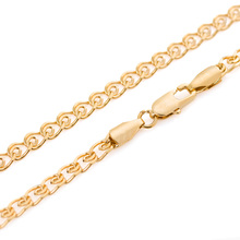 High Quality Gold Color High quality Men Necklace 4.5mm Chains wholesale jewelry 2024 - buy cheap