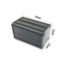 Caixa de junção do compartimento do projeto de alumínio diy 25mmx25mmx40mm 2024 - compre barato