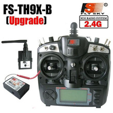 FlySky-Sistema de transmisor de Radio para helicóptero de control remoto, Set de transmisor FS TX TH9X FS-TH9X y receptor de FS-R9B RX, 2,4G, 9 canales 2024 - compra barato