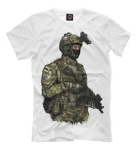 Fighter Fsb Federal Security Service of Russia New T-Shirt Russia Army 2019 New Brand Sales Cotton Short Sleeve Military Shirts 2024 - buy cheap