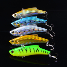 6pcs VIB Fishing Lures 9cm/27g VIB bait Artificial 5 Colors Available Bass Crankbait Wobblers Fishing Tackle Pesca 3D Eyes 2024 - buy cheap