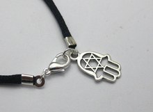 20 Black String Kabbalah "Star of David" Hand Charms Good Luck Bracelets 2024 - buy cheap