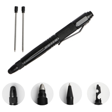 1PCS Tactical Pen Self Defense Tool For Survival Military Stylus Touch Pen Glass Breaker Ballpoint Pen Multi Tool 2 Refill Gifts 2024 - buy cheap