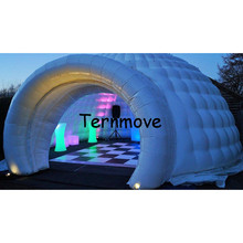 Inflatable igloo tent Inflatable event tents Portable Inflatable Marquee Tents with LED Lights toys Inflatable Dome Party Tent 2024 - buy cheap
