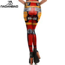 NADANBAO Brand New Women leggings Comic style Super HERO Deadpool Leggins Printed leggins Woman Clothings 2024 - buy cheap