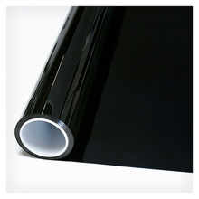 HOHOFILM 50cmx300cm 0%VLT Black window film glass Foil window Heat insulation film glass sticker sunscreen 20''x118'' 2024 - buy cheap