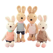 1pc kawaii coelho bonecas de pelúcia terno macio saia vestido coelho coelhos animais de pelúcia brinquedos para crianças meninas crianças presentes do dia das bruxas 2024 - compre barato