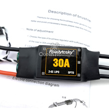 Электронный регулятор скорости OPTO ESC 2-6S 30A для радиоуправляемого квадрокоптера мультикоптера F450 F550 2024 - купить недорого