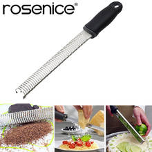 Cheese Grater Lemon Zester for Parmesan Ginger Nutmeg Chocolate Garlic with Razor Sharp Stainless Steel Blade Protective Cover 2024 - buy cheap