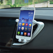Soporte magnético de teléfono de coche Universal Panda, accesorios de coche, instalación de ventilación, abrazadera Gravedad de moda para teléfono inteligente, GPS, envío directo 2024 - compra barato