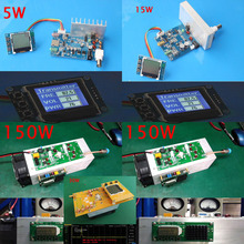Transmisor FM PLL de 5W/15W/30W/50W/150W, audio estéreo, 76MHZ-108 MHz, frecuencia, receptor de Radio Digital LCD, nuevo 2024 - compra barato