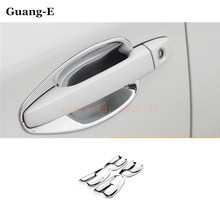 Car cover protection detector trims ABS chrome External Bowl cover lamp frame 8pcs for subaru Outback 2015 2016 2017 2018 2024 - buy cheap