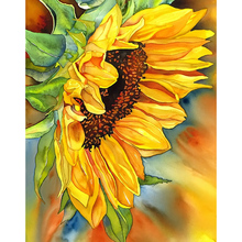 DIY Diamond Embroidery Sunflower Full Square/round Diamond Painting Cross Stitch Kit  Mosaic Home Decor 2024 - buy cheap