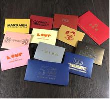 2000PCS/LOT Pearl Paper Made Business Envelope Customized Color Size LOGO 2024 - buy cheap