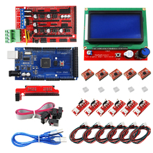 CNC 3D Printer Kit for Mega 2560 R3 + RAMPS 1.4 Controller + LCD 12864 + 6 Limit Switch Endstop + 5 A4988 Stepper Driver 2024 - buy cheap