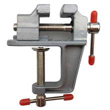 aluminum mini vise clamp flat nose table vise bench vise machine Vice milling vise diy Craft Jewelry woodworking Carving tools 2024 - buy cheap