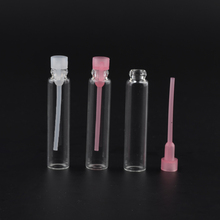 MUB - 50PCS/lot 2ml Mini Glass Bottle For Essential Oil Test Tube Sample Containers Mini Perfume Sample Vials 2024 - buy cheap