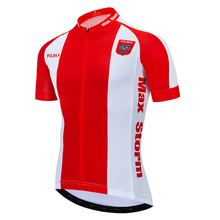 2019 Poland New Team polska  Cycling Jersey Customized Road Mountain Race Top max storm Reflective zipper 4 pocket 2024 - buy cheap