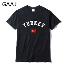 Турецким флагом мужские футболки мужская футболка с принтом Футболка с буквами для мужчин с круглым вырезом уличная одежда с коротким рукавом на каждый день футболка брендовая одежда 2024 - купить недорого