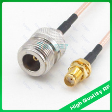 Hot sale Tanger RG-316 pigtail with N female to SMA female straight connector RG316 RF Coaxial Jumper LOW Loss cable 20inch 50cm 2024 - buy cheap