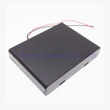 2pcs 6 slots AA Battery Storage Boxes With switch with cover  6*1.5V AA Battery Holder 2024 - buy cheap