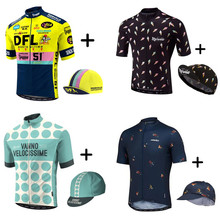 Top quality morvelo 2018 team bike clothes short sleeve jersey and caps cycling wear for men road cycling Jersey kits 2024 - buy cheap