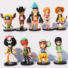 Anime One Piece Figure Set Zoro Nami Usopp Sanji Tony Chopper Nico Franky Brook Luffy Action Figures Model Toys Buy Cheap In An Online Store With Delivery Price Comparison Specifications Photos