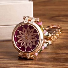 natural tourmaline energy stone bracelet DIY jewelry watch for woman waterproof watch for summer beach wholesale 2024 - buy cheap