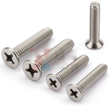 Flat Head Phillips 1/8-40 3/4 Stainless Steel bolts Machine Screws Qty 50pcs 2024 - buy cheap