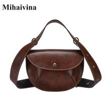 Mihaivina Fashion Waist Pack Women Waist Belt Bag Vintage Chest Bag Female Small Saddle Shoulder Bags Phone Money Handbags 2024 - buy cheap