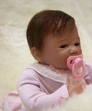 Куклы-реборн силиконовые, 45 см, 18 дюймов 2024 - купить недорого