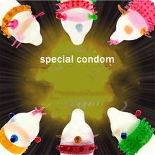 10 шт презервативы Bob сексуальный уникальный дизайн презервативов для мужчин рукав для пениса для женщин мужчин G spot секс презерватив секс-игрушки, секс-товары hc009 2024 - купить недорого