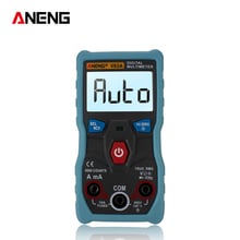 V03A Digital Multimeter 4000 Counts True RMS Mini Auto Range Backlight Resistance AC/DC Voltage Capacitor Tester Meter 2022 - buy cheap