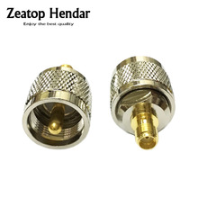 20Pcs Brass SMA Female to UHF Male PL-259 Jack Straight Plug RF Coaxial Coax Adapter PL259 Connector 2024 - buy cheap