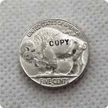 USA 1937-D 3-LEGGED BUFFALO NICKEL Copy Coin commemorative coins-replica coins medal coins collectibles 2024 - buy cheap