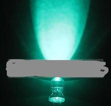 5 мм круглый тип Cyan led освещение бусины, яркость 20000 мкд для светофора 2024 - купить недорого
