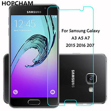 0.3mm 2.5D Premium Tempered Glass For Samsung Galaxy A3 A5 A7 2017 2016 2015 A3100 A5100 A7100 Case Protective Screen Protector 2024 - buy cheap