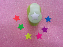 free ship 1 inch star shape  craft punch  for greeting card handmade  foam paper punch eva punch scrapbook puncher star 2024 - buy cheap