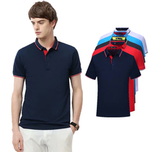 Быстросохнущие рубашки для гольфа для мужчин, рубашки поло с коротким рукавом для тенниса, быстросохнущие рубашки для спорта на открытом воздухе, футболки для бега 2024 - купить недорого