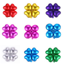 1pcs Wedding Party Decortion Supplies Beautiful Four-leaf Clover Aluminium Ballons Fashion Home Decor Opening Ceremony Balloons 2024 - buy cheap