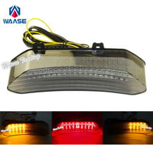 Waase-luz trasera de freno para Yamaha YZF R1 2002 2003 e-mark, intermitentes, luz LED integrada 2024 - compra barato