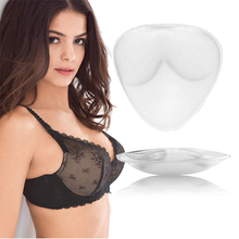 Transparent Silicone Breast Pads Bra Gel invisible inserts Bra Insert Breast Bra Cleavage Triangle Pads Enhancer D30 2024 - buy cheap