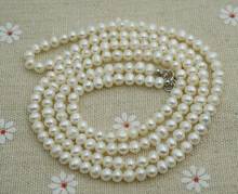 New Arriver 4 Rows Natural Freshwater Pearl Bracelet AA 5-6MM Small Pearl Jewellery Free Shipping 2024 - buy cheap