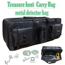 Metal Detector Carry Bag Portable Waterproof Storage pouch Double-layer Organizer Backpack for Treasure hunt tools 2024 - buy cheap