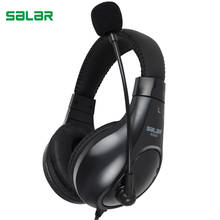Salar A566 Deep Bass Gaming Headset Earphone Headband Stereo Headphones with Mic for PC Gamer Computers 2024 - buy cheap