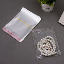 Sacolas opp transparentes de plástico com vedação adesiva, bolsa opp com 6x10cm, 200 espaços, bolsas para embalar joias, brinquedos 2024 - compre barato